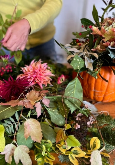 Halloween Pumpkin Arrangement